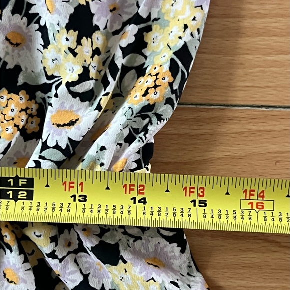 Sanctuary Milkmaid Midi Dress Women's Size Large Daisy Floral Tiered Boho Fairy - Picture 5 of 8